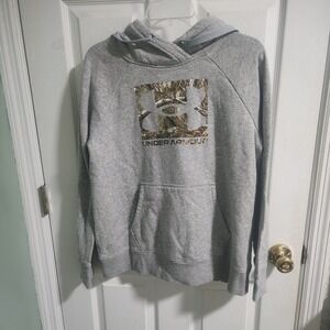 Under Armour Camo Logo Hoodie  Size L